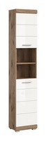 Homes & Jones Badezimmer Wave Hochschrank Badschrank Bad Hochschrank Bathroom Ca