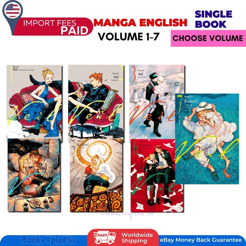 Veil Manga Vol. 1–7 Full Set/Loose (English) | Full Color Comic Series SEALED