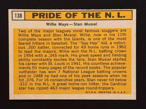 1963 TOPPS BASEBALL CARD SINGLES #100 - 199 - COMPLETE YOUR SET - UNGRADED COND. - Picture 63 of 165