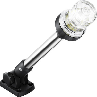 12 Inches Anchor Light Stern Light, White Navigation Lights for Boats LED Waterp