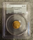 1873 $2.5 LIBERTY GOLD QUARTER EAGLE