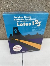 LOTUS 123 1-2-3 Release 2.3 Upgrade 5.25" Floppy Computer Program Vintage