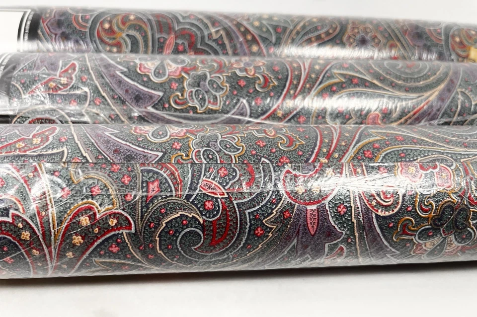 3 Rollos Colección Venilia Revestimiento de Pared Paisley Verde País Preparado De Colección De Colección Foto 2 de 4