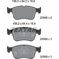 Textar 2055601 Bremsbelagsatz FüR Ford Focus Kuga Puma HN HP HM DFK J2K CF7