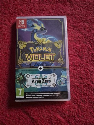 Pokemon Violett Der verborgene Schatz der Area Zero Nintendo Switch Neu und Sealed