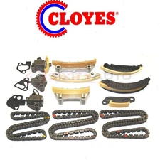 Cloyes Front Engine Timing Chain Kit for 2007-2015 GMC Acadia - Valve Train  st