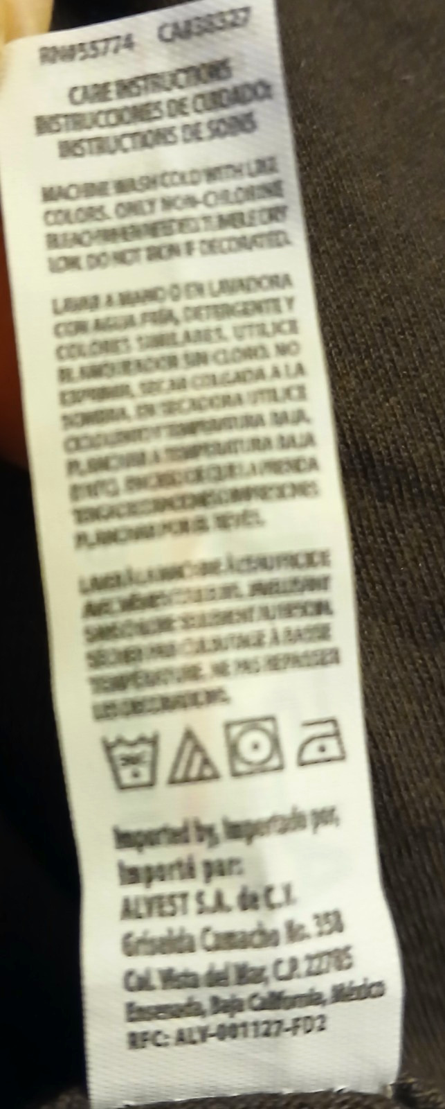 Alstyle Ultimate Brown Solid Ladies Tees Junior Size Medium