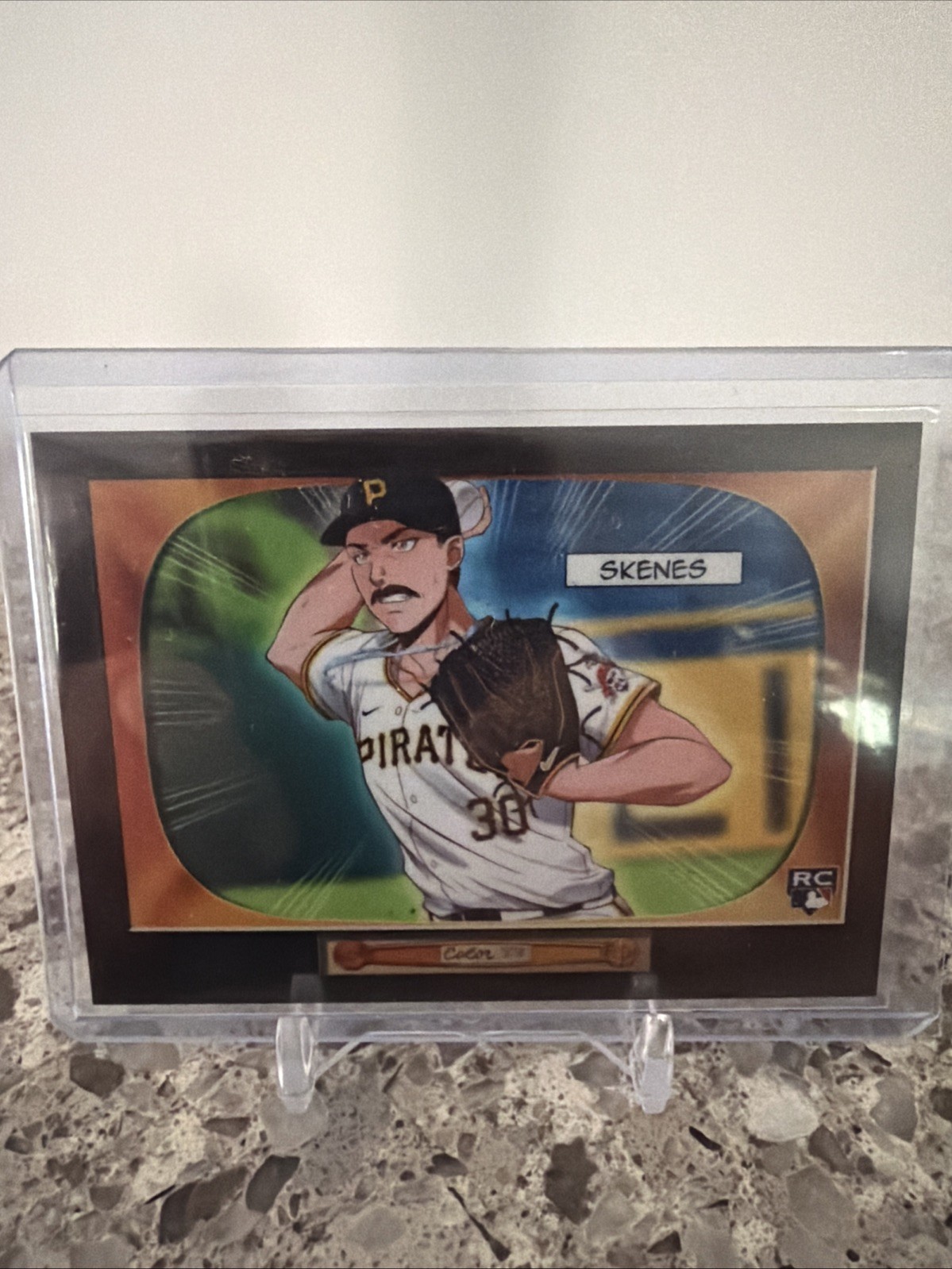 Paul Skenes 2024 Bowman's Best #BA-17 1955 Bowman Anime /(SSP