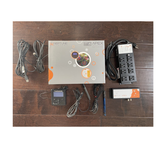 Neptune Systems Apex Aquarium Controller Temp & pH w/ Energy Bar 8 Fish coral