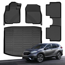 Floor Mats  Trunk Mat for Honda CR-V 2017-2022 Deck in Lower Position , All...