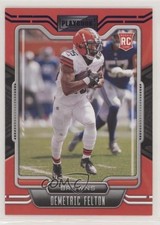 2021 Panini Playbook Rookie Purple Demetric Felton #194 0c2