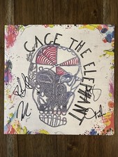 ‘Cage The Elephant’ Band Signed Vinyl Album ‘Self Titled’ Matt Shultz +3