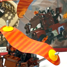 Lego CARS Movie Agent Maters Escape 9483 Agent Mater Petrov Trunkov (Incomplete)