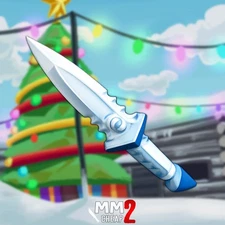 NEW Christmas Snow Dagger Godly Murder Mystery 2 | MM2 | Cheap + Fast