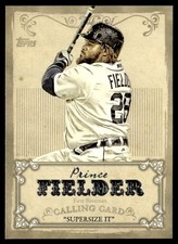 2013 Topps Calling Cards Prince Fielder Detroit Tigers #CC-1