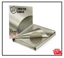 Faraday Fabric - Faraday Cloth for EMP Shield and Faraday Cage 43" X 118"