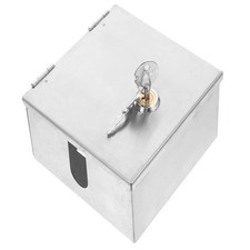 Secure Stainless Steel Socket Box for Outdoor Electrical Installations