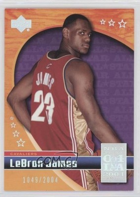 2004 Upper Deck NBA All-Star Game Los Angeles 1049/2004 LeBron James #LJ-5 5xl
