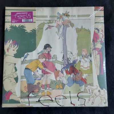 Animal Collective ~ Feels ~ New Sealed Vinyl 2LP Set ~ Hype Sticker  ~ [AC008LP]
