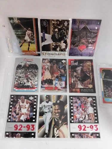 New ListingMichael Jordan 10 Cards  90s Basketball Lot Inserts, Rookies, HOF. 14