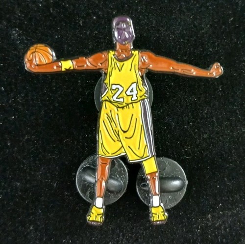 Kobe Bryant Los Angeles Lakers LA Baseball Ball In Hand Custom EMAILLE PIN NBA