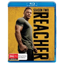 REACHER SEASON 2 BLU RAY, NEW & SEALED, 180924, FREE POST, IN STOCK