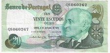 Portugal 20 Escudos 1978 Pick 176a