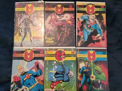 Miracleman COMPLETE Moore Gaiman Eclipse Marvel 3D Apocrypha, Kimota Companion