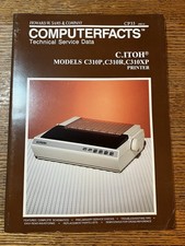 SAMS Computerfacts CP33 C. Itoh C310P C310R C310XP Printer Manual