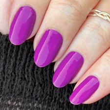 Color Street NIP FAK351 POTION PERFECTION polish strips purple creme neon naked