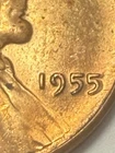 **  1955 BU RED LINCOLN CENT- POOR MAN'S DOUBLE DIE ERROR - PRICED TO SELL 🔥 **