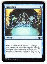 Preordain #161 (NM) (C) (TDC) Magic MTG