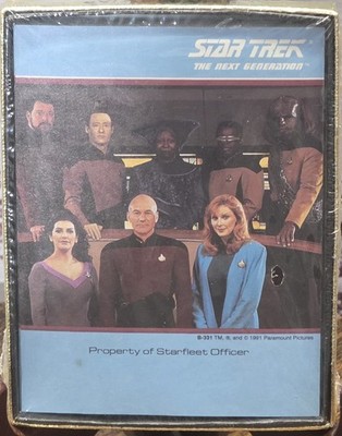 25 Star Trek The Next Generation Bridge Crew Bookplates Book Plates ID Picard 