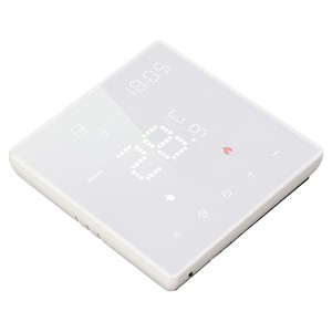 * 1 Smart WiFi Thermostat Stylish And Programmable For Home Use White *