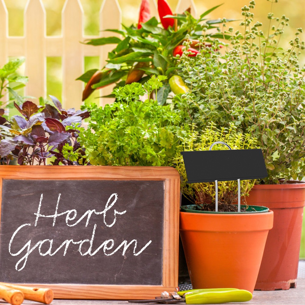 12PCS Metal Plant Labels Weatherproof Garden Markers Signs Labels For Vegetables