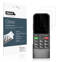 2X Schutzfolie FüR Brisum F22 Seniorenhandy - Anti-Shock 9H Folie Dipos Glass