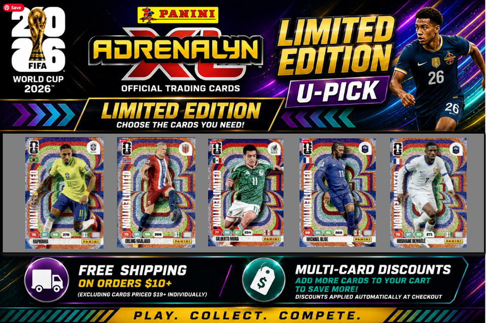 2026 Panini Adrenalyn XL LIMITED EDITION