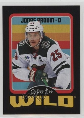 2024-25 O-Pee-Chee Retro Black Border 72/100 Jonas Brodin #326 g5i