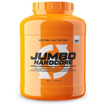 (23,04 EUR/kg) Scitec Nutrition Jumbo Hardcore 3060 g Weight Gainer Muskeln