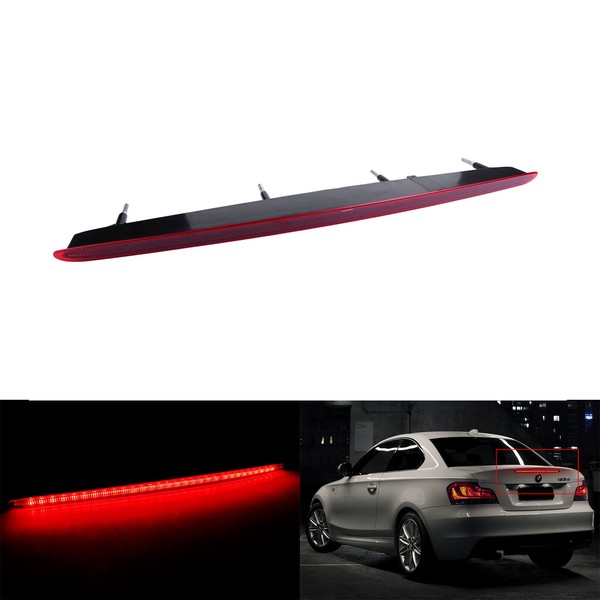 Dritte 3.Bremsleuchte Bremslicht Rot FüR Bmw 1Er Coupe Cabrio E82 E88 2007-2013-image