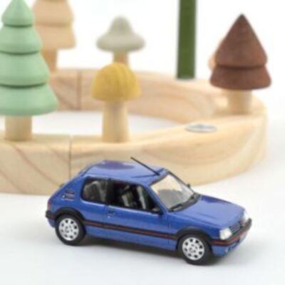 Peugeot - プジョー　205 1.9 GTi 1/43 ＮＯＲＥＶ製 ノレブ 1/43 プジョー 205 GTi 1.9 1992 ブラック PTSデコ 完成