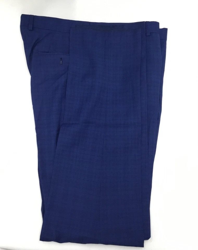 Traje de lana superfina ajustado Armani Exchange para hombre, azul, US38 REG 32W Foto 3 de 4