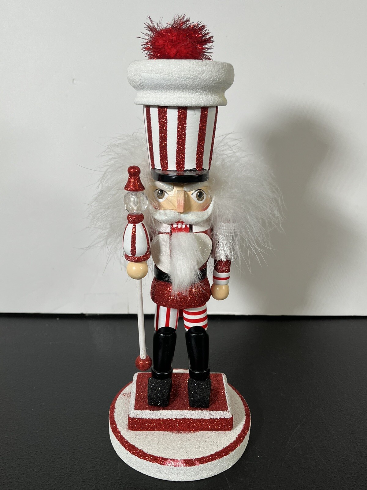 Hollywood Kurt Adler 15-Inch Uncle Sam Nutcracker – Patriotic Wooden Holiday Decor