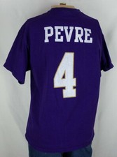 2000s NFL Minnesota Vikings Brett Favre "Pevre" Perv 4 T-Shirt Size L NY Jets