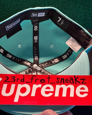 帽子 supreme handstyle newera 7 1/4 SUPREME HANDSTYLE/ NEW ERA HAT MINT/SIZE 7 1/4 SS22 WEEK 12