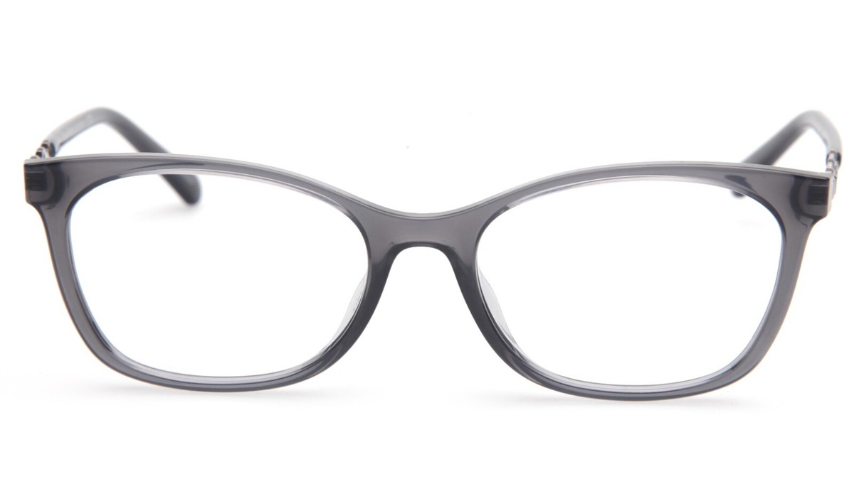 COACH HC 5537 Transparent Gray EYEGLASSES 53-17-140, HARD SHELL CASE, CLOTH NEW COACH HC 6127U 5537 Transparent Gray EYEGLASSES 53-17  main image 2