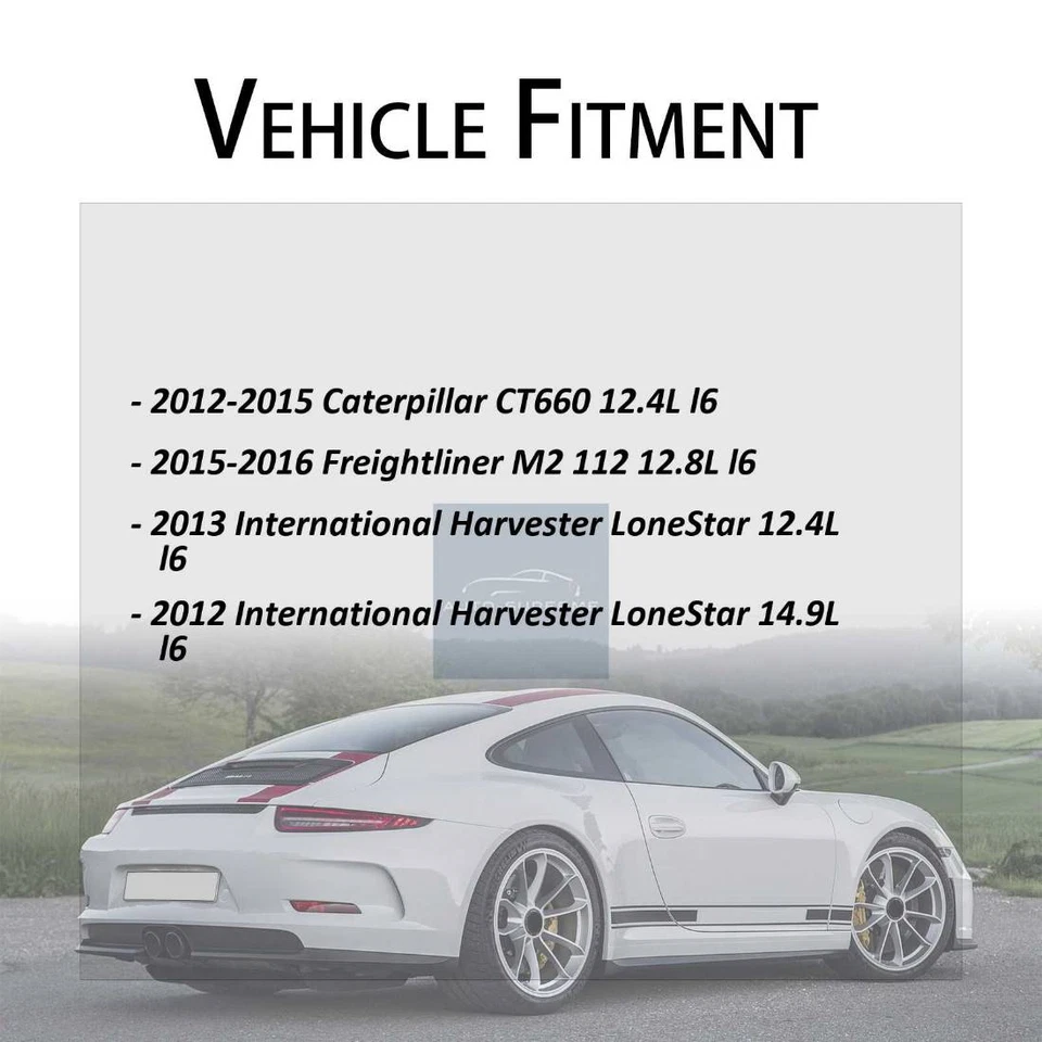 Manguera de refrigerante inferior del radiador del motor a la tubería para Caterpillar CT660 2012-2015 Foto 2 de 3