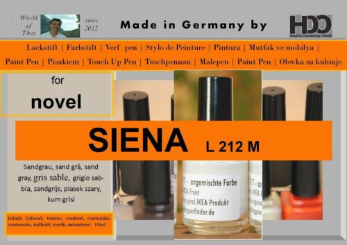 Lackstift novel SIENA L212M Sandgrau - Picture 1 of 1