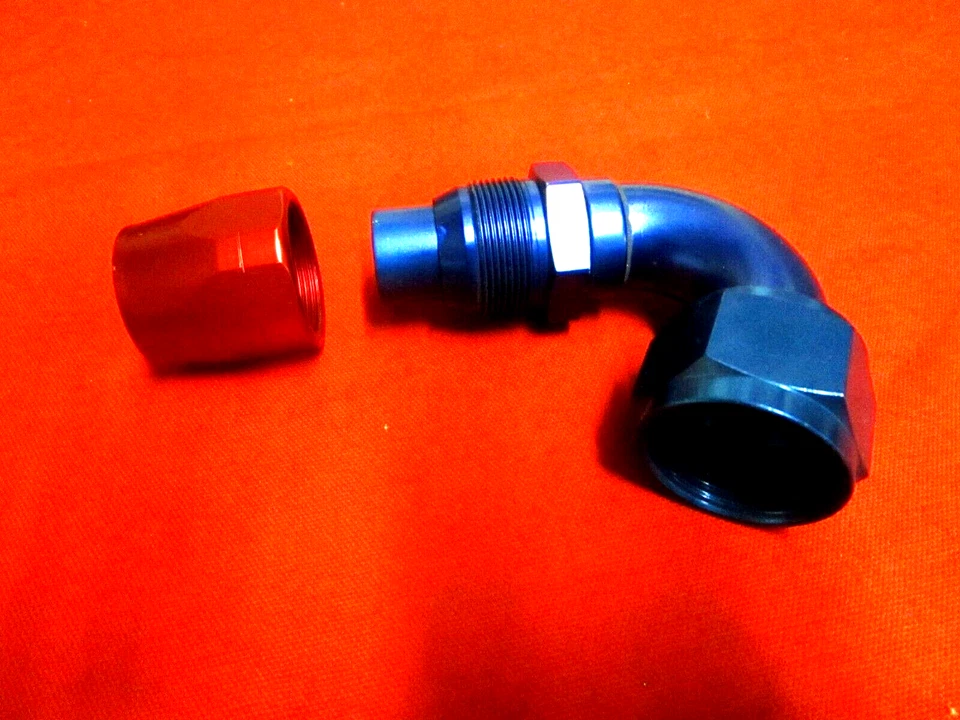 -16 AN GOODRIDGE 120 GRADOS ACCESORIO GIRATORIO, ACCESORIO REUTILIZABLE, NASCAR Foto 2 de 3