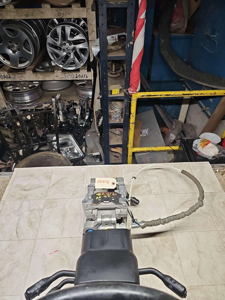 98-2000 1998-2000 AUDI A8 *GRIS* COLUMNA DE DIRECCIÓN CAMBIO DE SUELO SIN LLAVE (sin bolsa) Foto 2 de 4